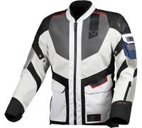 Macna Travelair Giacca tessile da motocicletta, nero-grigio, taglia L per maschi