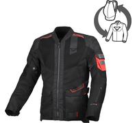 Macna Travelair Giacca tessile da motocicletta, nero, taglia XL per maschi