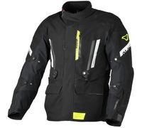 Macna Ultimax 2.0 impermeabile Giacca tessile moto, nero-giallo-antracite, taglia 2XL per maschi