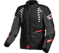 Macna Ultimax impermeabile Moto Tessile Giacca, nero-rosso, taglia 3XL per maschi