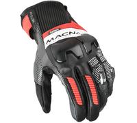 Macna Ultraxx 2.0 Guanti da motocicletta, nero-bianco-rosso, taglia S per maschi