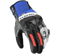 Macna Ultraxx 2.0 Guanti da motocicletta, nero-rosso-blu, taglia 3XL per maschi