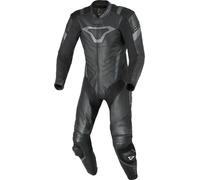 Macna Varshall traforato One Piece Moto Tuta in pelle, nero-grigio, taglia 52 per maschi