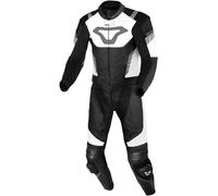 Macna Varshall, tuta in pelle 1pz. traforata 50 male Nero/Bianco/Grigio