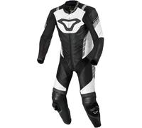 Macna Varshall, tuta in pelle 1pz. traforata 54 male Nero/Bianco/Grigio