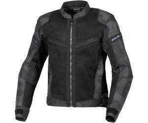 Macna Velotura Camo Giacca tessile moto, nero-multicolore, taglia L per maschi