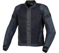 Macna Velotura Giacca tessile moto, blu scuro, Taglia M