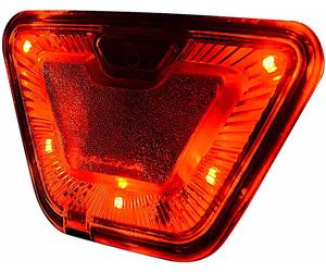 Macna Vision LED Fanalino di coda, rosso, Taglia unica