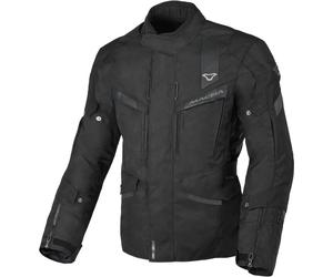 Macna Zastro Solid impermeabile Moto Tessile Giacca, nero, Taglia L
