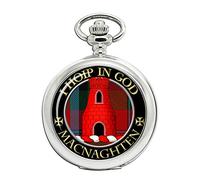 Macnaghten - Orologio da tasca con stemma del clan scozzese