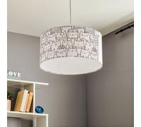 Maco Design Lampada a sospensione Cat stampata con il motivo del gatto Maco Design