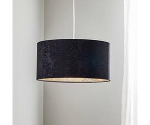 Maco Design Lampada a sospensione Salina in nero con stampa in lattice Maco Design