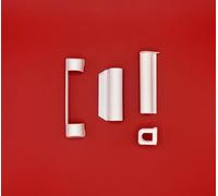 Maco Tappi di copertura - Set bianco Multi - Matic e Multi - Trend cerniere a forbice, cuscinetto angolare, nastro cuscinetto angolare (Set da 1 bianco per nastro cuscinetto angolare del battente