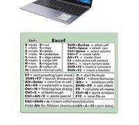 MaćÖs Shortcuts Sticker - Keyboard Shortcuts | Shortcuт Key Stickers for Notebook - Äpple Windowś Photøshop Shortcuт Keys PVC stampato lamination Knowledge Film 1 foglio