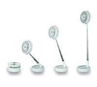 Macom 991 Space Cordless Fan Ventilatore da tavolo 8W con base oscillante