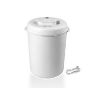 MACOM, Bidoncino Sottovuoto cordless ricaricabile per umido, contenitore per crocchette animali, Just Kitchen 104 Smart Wet Bin