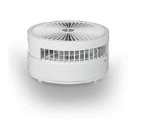 MACOM Enjoy & Relax 991 Space Cordless Fan, Ventilatore SalvaSpazio pieghevole con tubo telescopico, base oscillante, cordless ricaricabile, batteria litio 7200 mAh, autonomia fino a 24 ore, timer