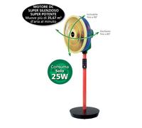 MACOM Enjoy & Relax 982 Colour Fan - Ventilatore oscillante da 35 cm, Flusso D'Aria da 35.6 m3/min
