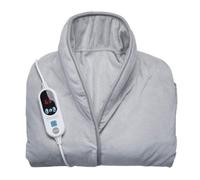 Macom, Morbida Mantella Termica in Plaid, Funzione Fast Heat, Riscaldamento Ultra Rapido, Telecomando Digitale a 6 Intensità di Calore, Enjoy & Relax 936 La Mantella