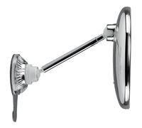 Macom Sensation 229 specchietto per trucco Ventosa Rotondo Cromo Macom