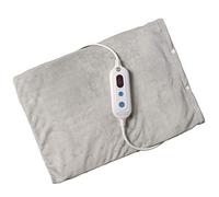 MACOM, Termoforo, Riscaldamento Ultra Rapido, 100W, 6 intensità di calore, tessuto morbido e sfoderabile, colore grigio, Dimensione 40X30 cm, Enjoy & Relax 934 Caldus Plus