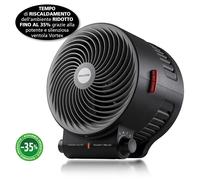 MACOM TORNADO HEATER 938 TERMOVENTORE STUFETTA BAGNO 2000W 2 LIVELLI NERO