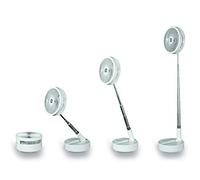 MACOM Enjoy & Relax 991 Space Cordless Fan, Ventilatore SalvaSpazio pieghevole con tubo telescopico, base oscillante, cordless ricaricabile, batteria litio 7200 mAh, autonomia fino a 24 ore, timer