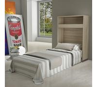 Maconi Letto singolo a scomparsa Night n' Day 491 in legno da 85 cm