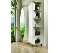 Maconi Mobile ingresso con specchiera girevole e libreria Punto e Virgola