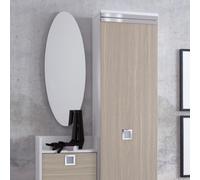 Maconi Specchiera ovale Family 267 da 50 cm e h. 90 cm