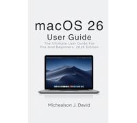 macOS 26 Tahoe User Guide