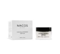 MACOS MILANO Crema Viso CAVIALE ROSSO Detox 50 ml - Anti-Rughe e Idratante, Effetto Lifting Naturale, Made in Italy