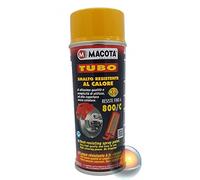 MACOTA ALTA ALTE TEMPERATURA TEMPERATURE VERNICE SPRAY FRENI MARMITE PINZE400ML (GIALLO)