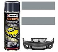 MACOTA DUECOLOR Grigio Scuro Opaco Spray Vernice Smalto Acrilico Speciale COLORA PARAURTI Fasce Laterali Auto Tuning RINNOVA PLASTICA Gomma Professionale 400 ML