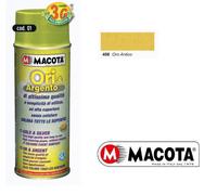 MACOTA SMALTO VERNICE SPRAY 400ML EFFETTO ORO ARGENTO CROMO RAME ALTA QUALITA