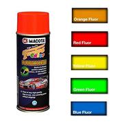 MACOTA TUNING SMALTO FLUORESCENTE VERDE ROSSO GIALLO 400ML (VERDE FLUO)