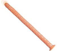 MACQIU extra lungo Plug Anale Dildo, Plug Anali Sexytoysys Donne Uomo, Dilatatore Ano Buttplug Catena anale di Donne Uomo Coppia Sex Toy Butt Plug (Color Carne, S)