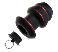 MACQIU Plug anale cavo di Silicone, Tunnel Anale Plug Anali Donne Uomo Anale-dilatatore con tappo anti-perdite, Sex Toy Giochi di clistere Giocattoli Sessuali per Coppie (S)