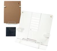 Macrame Board Metal Holder | Supporto regolabile della scheda macramè pieghevole - Supporto triangolare ad alto supporto per tablet, libri di, ricette, riviste