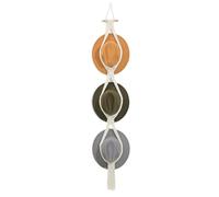Macrame Hat Holder - Bohemian Cotton Rope Wall Hanger, Handmade Woven Organizer Rack, Durable Rustic Storage Decoration Accessory | For Bathroom Living Room Bedroom Office Hotel Entryway Closet Home