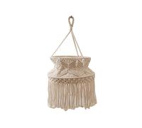 Macrame Lamp Shade Boho Hanging Pendant Ceiling Light Cover Office Bedroom Living Room Nursery Dorm Room Bohemian Home Decor