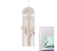 Macrame Wall Art Tree Woven Handmade Tassel Boho Tapestry Decor