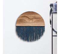 Macrame Wall Hanging Bohemian Tapestry Wall Home Decor Fatto a Mano Frange Boho