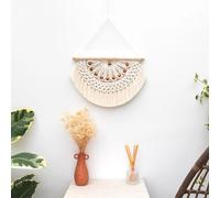 Macrame Wall Hanging Woven Audio intrecciato DOPPA di REGOLA MOLTO DECIFICATO