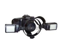 Macro Twin Led Continuous Lite Kit per Olympus E-PL1, E-P2, E-P1, E620, E520, E420, E30, E-3, E410, E510, E500, E600, E330, E300, E1, SP350, SP-800UZ, 590UZ Z