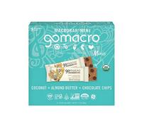 Macrobar Mini Cocco Burro di Mandorle Cioccolato Scaglie 8 Conte By Gomacro