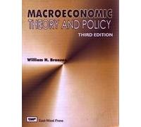 Macroeconomic Theory and Policy