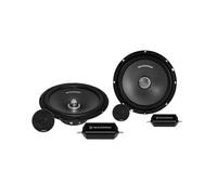 Macrom M2S65 Kit Altoparlanti Woofer e Tweeter Sistema Altoparlanti due vie da 165mm con Tweeter al Neodimio 120W Picco