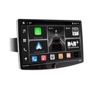 SINTOMONITOR 1 DIN Autoradio CarPlay Android Wi-Fi Bluetooth USB Retrocamera 10"