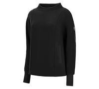 Macron Athleisure Fcc Dudinka Crater Neck Sweatshirt Blk Wmn, Felpa Donna, Nero, XS